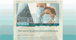 Desktop Screenshot of forum-onkologiczne.com.pl